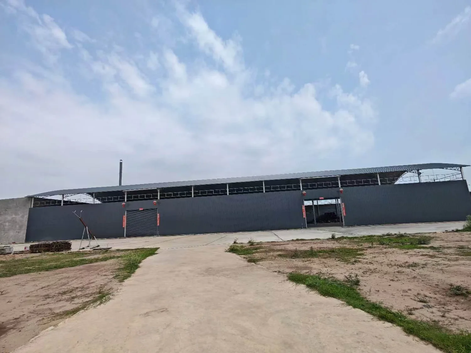 Main workshop building