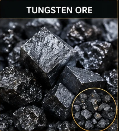 Tungsten ore wolframite concentrate for regional mineral sourcing